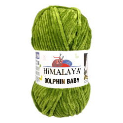Dolphin Baby micro polyester knitting yarn - Himalaya - 71, 100 g, 120 m