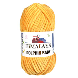 Włóczka poliestrowa Dolphin Baby - Himalaya - 68, 100 g, 120 m