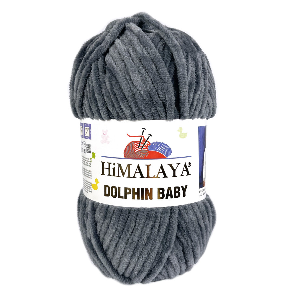 Włóczka poliestrowa Dolphin Baby - Himalaya - 67, 100 g, 120 m