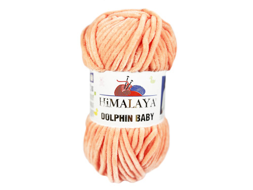 Włóczka poliestrowa Dolphin Baby - Himalaya - 55, 100 g, 120 m