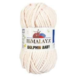 Włóczka poliestrowa Dolphin Baby - Himalaya - 53, 100 g, 120 m