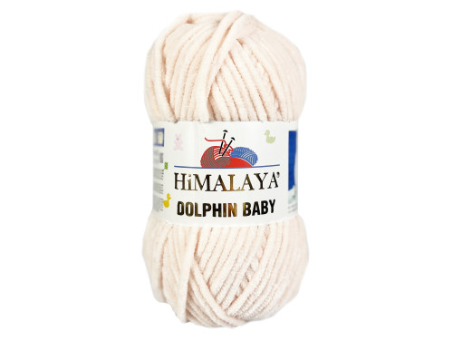 Włóczka poliestrowa Dolphin Baby - Himalaya - 53, 100 g, 120 m