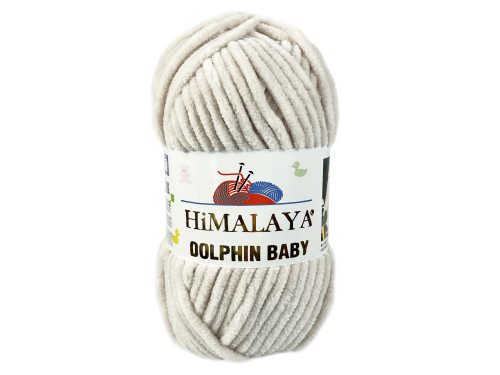 Włóczka poliestrowa Dolphin Baby - Himalaya - 42, 100 g, 120 m