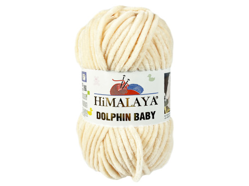 Włóczka poliestrowa Dolphin Baby - Himalaya - 33, 100 g, 120 m