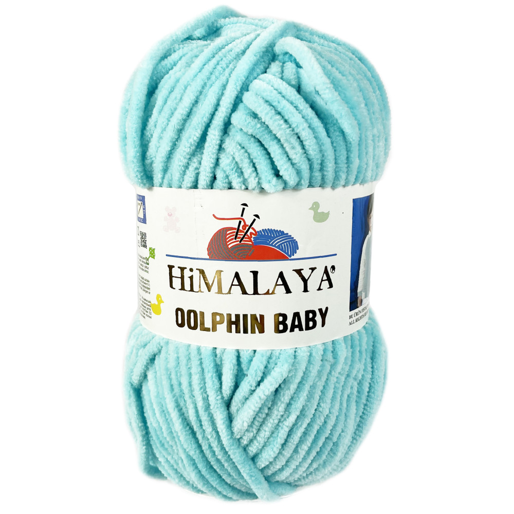 Włóczka poliestrowa Dolphin Baby - Himalaya - 35, 100 g, 120 m