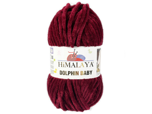 Włóczka poliestrowa Dolphin Baby - Himalaya - 22, 100 g, 120 m
