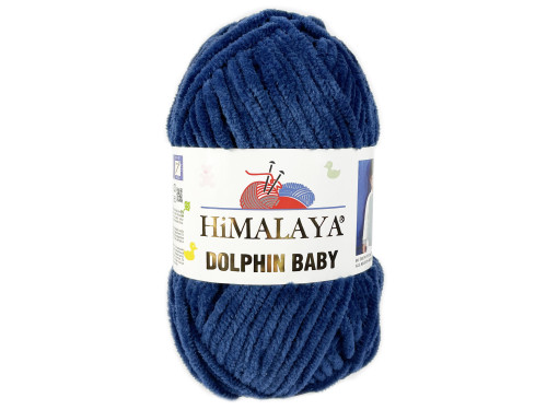 Włóczka poliestrowa Dolphin Baby - Himalaya - 21, 100 g, 120 m