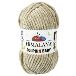 Włóczka poliestrowa Dolphin Baby - Himalaya - 17, 100 g, 120 m