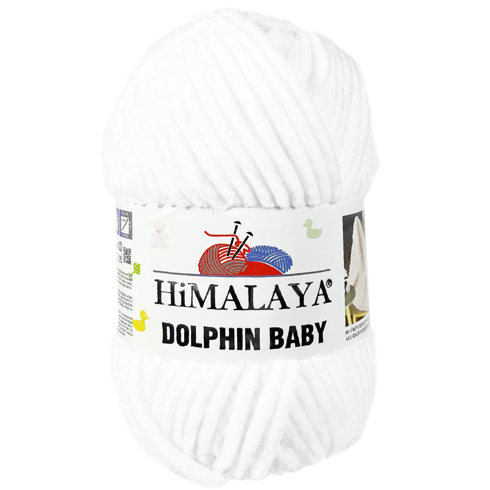 Dolphin Baby micro polyester knitting yarn - Himalaya - 1, 100 g, 120 m