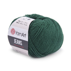 Jeans cotton-acrylic knitting yarn - YarnArt - 92, 50 g, 160 m