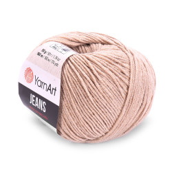 Jeans cotton-acrylic knitting yarn - YarnArt - 87, 50 g, 160 m