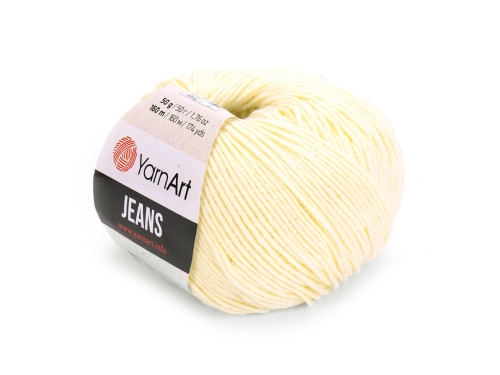 Jeans cotton-acrylic knitting yarn - YarnArt - 86, 50 g, 160 m