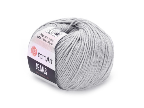 Jeans cotton-acrylic knitting yarn - YarnArt - 80, 50 g, 160 m