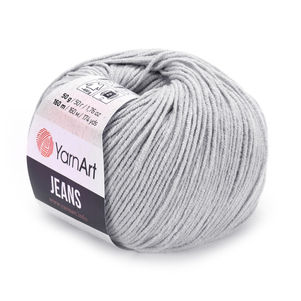 Jeans cotton-acrylic knitting yarn - YarnArt - 80, 50 g, 160 m