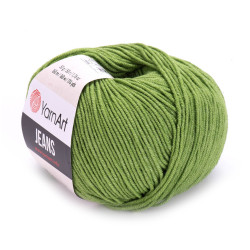 Jeans cotton-acrylic knitting yarn - YarnArt - 69, 50 g, 160 m