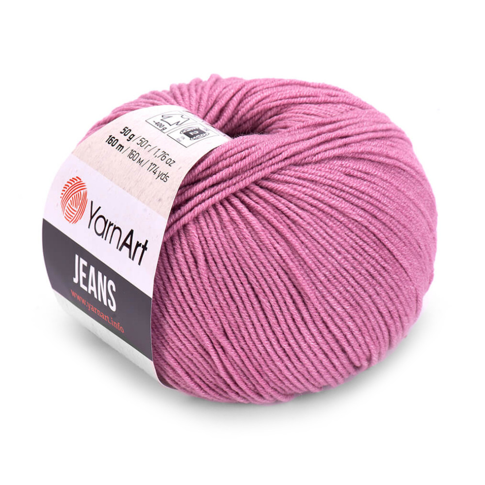 Jeans cotton-acrylic knitting yarn - YarnArt - 65, 50 g, 160 m