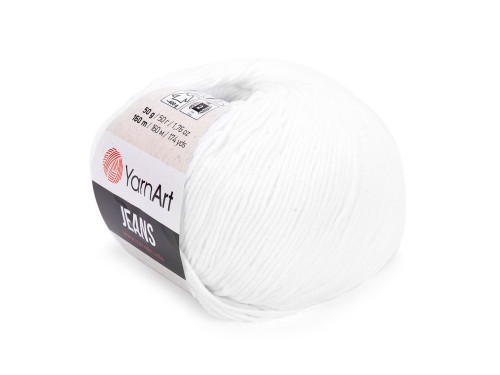 Włóczka bawełniano-akrylowa Jeans - YarnArt - 62, 50 g, 160 m