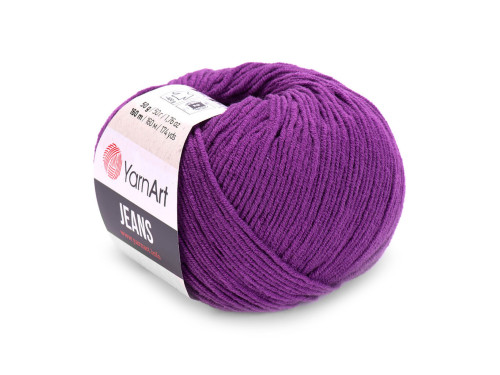 Jeans cotton-acrylic knitting yarn - YarnArt - 50, 50 g, 160 m