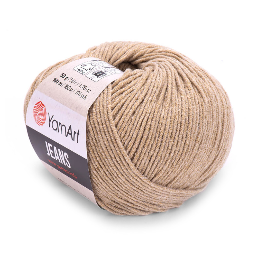 Jeans cotton-acrylic knitting yarn - YarnArt - 48, 50 g, 160 m