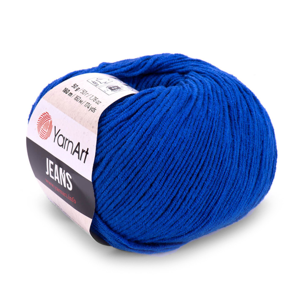 Jeans cotton-acrylic knitting yarn - YarnArt - 47, 50 g, 160 m