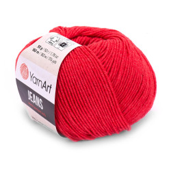 Jeans cotton-acrylic knitting yarn - YarnArt - 26, 50 g, 160 m