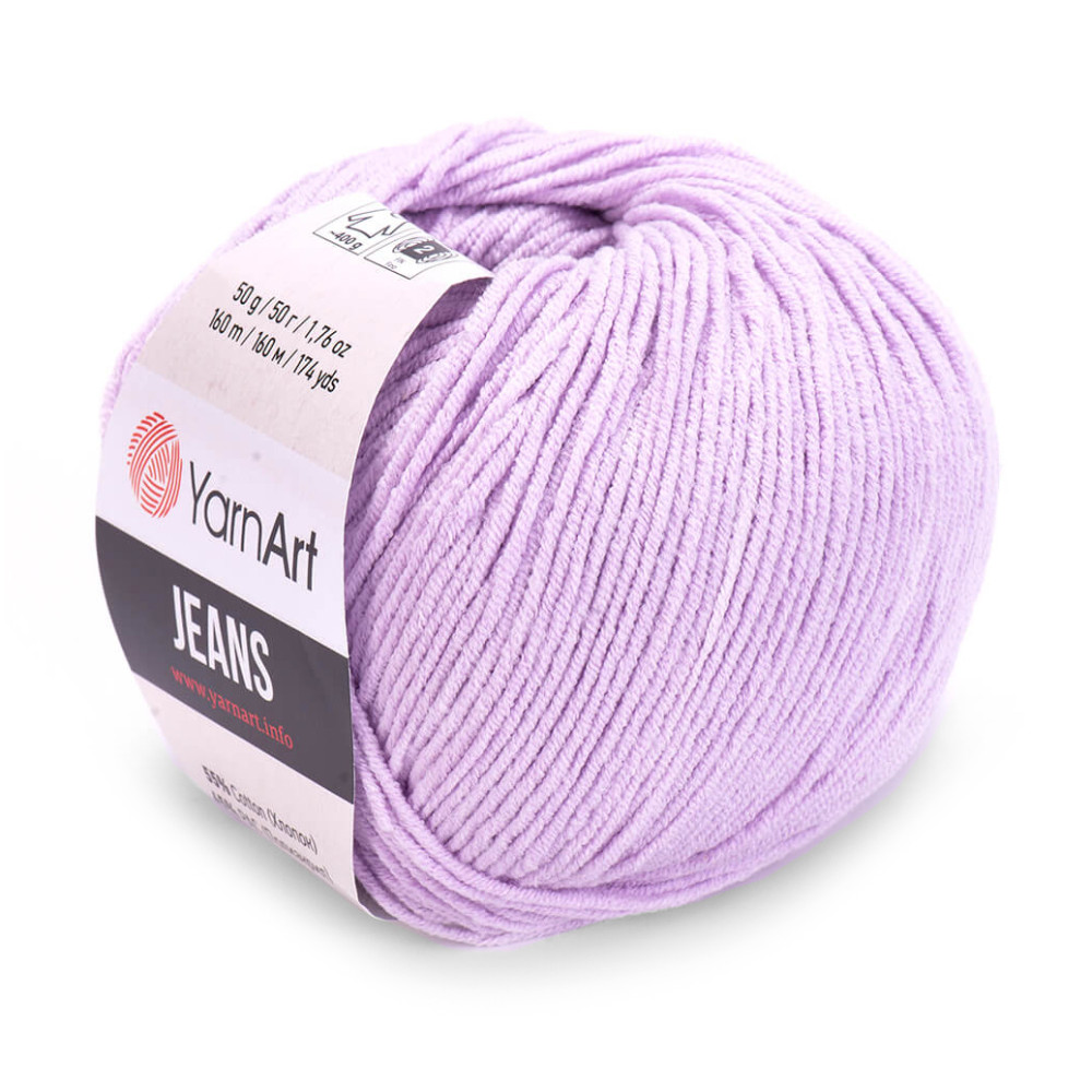Jeans cotton-acrylic knitting yarn - YarnArt - 19, 50 g, 160 m