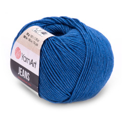 Jeans cotton-acrylic knitting yarn - YarnArt - 17, 50 g, 160 m