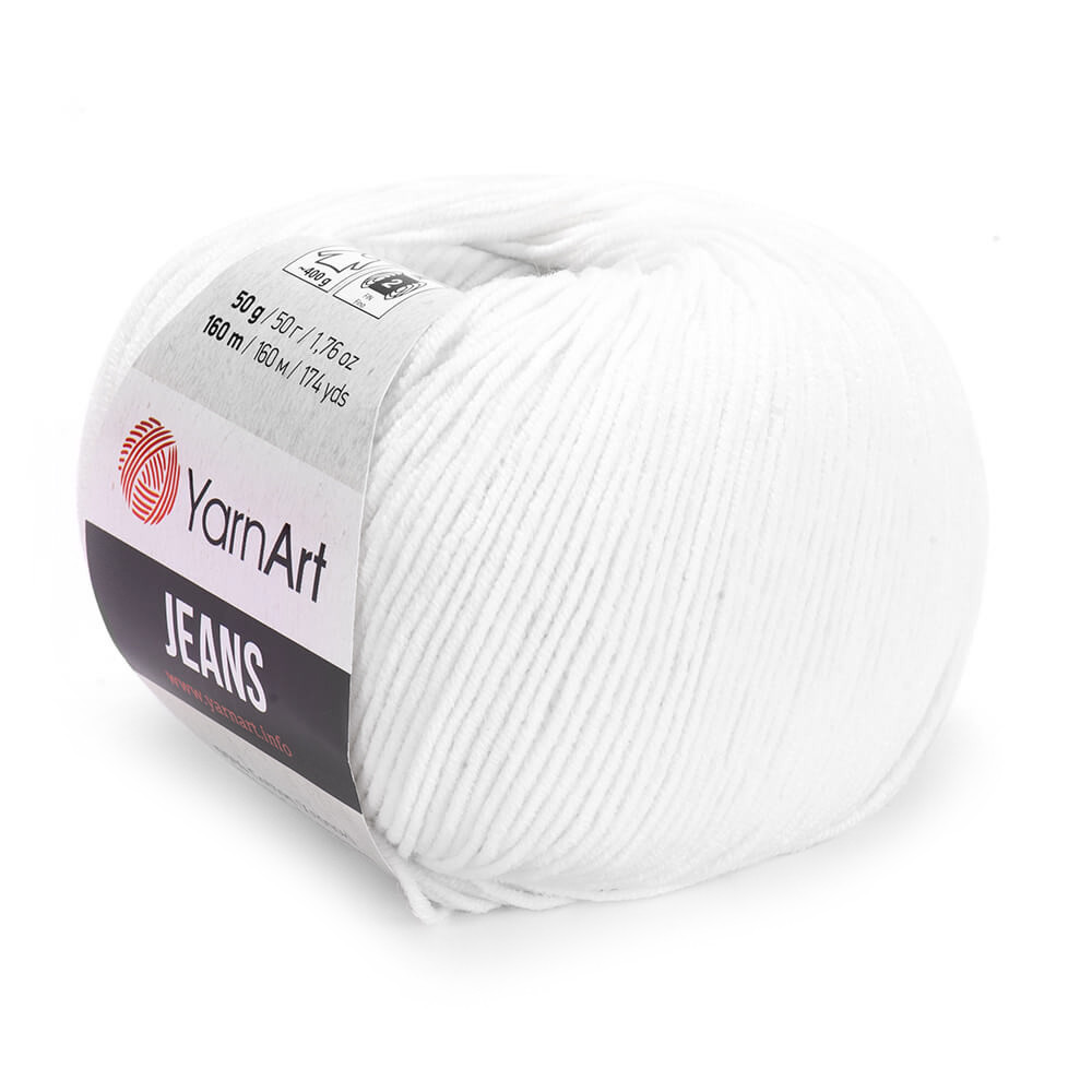 Jeans cotton-acrylic knitting yarn - YarnArt - 1, 50 g, 160 m