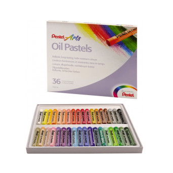 Oil Pastels, Set of 36 – Pentel of America, Ltd.