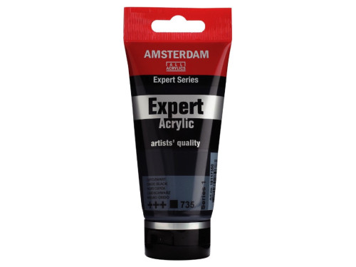 Expert acrylic paint - Amsterdam - 735, Oxide Black, 75 ml