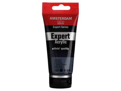 Farba akrylowa Expert - Amsterdam - 701, Ivory Black, 75 ml