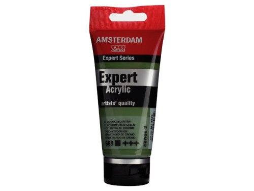 Expert acrylic paint - Amsterdam - 668, Chromium Oxide Green, 75 ml