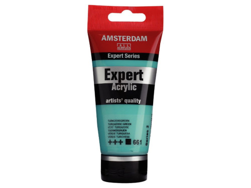 Expert acrylic paint - Amsterdam - 661, Turquoise Green, 75 ml