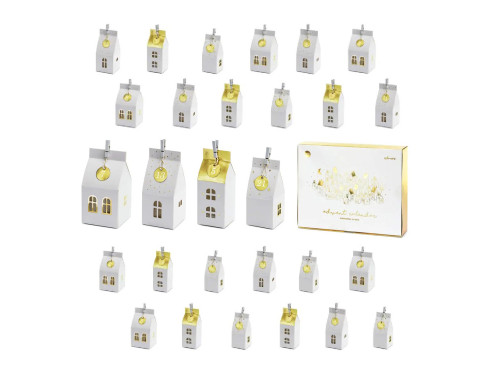 Advent calendar Houses - 24 pcs.