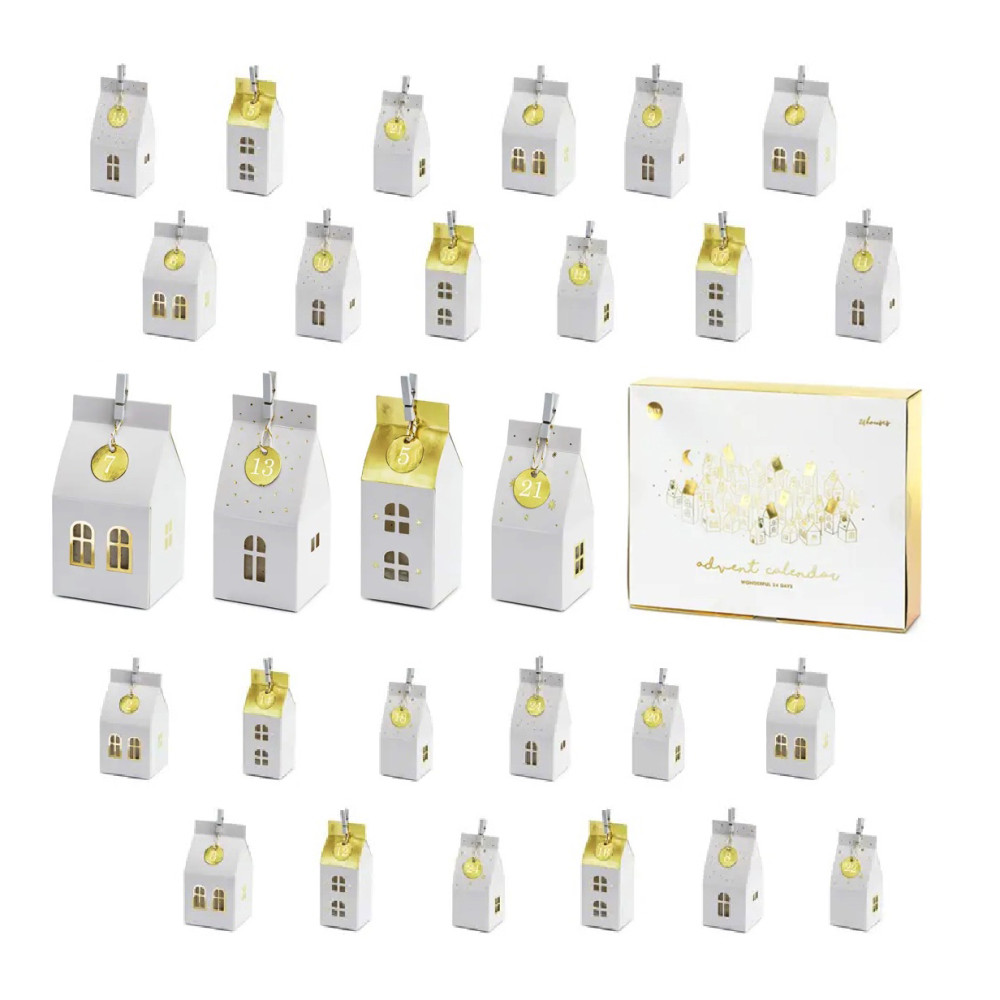 copy of Advent calendar Houses - 24 pcs.