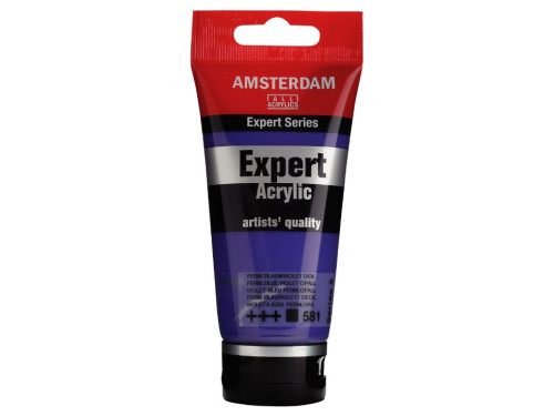 Expert acrylic paint - Amsterdam - 581, Permanent Blue Violet Opaque, 75 ml