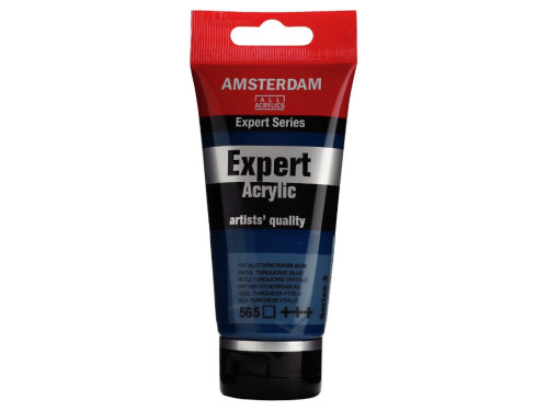 Expert acrylic paint - Amsterdam - 565, Phthalo Turquoise Blue, 75 ml