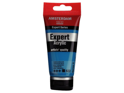 Farba akrylowa Expert - Amsterdam - 522, Turquoise Blue, 75 ml