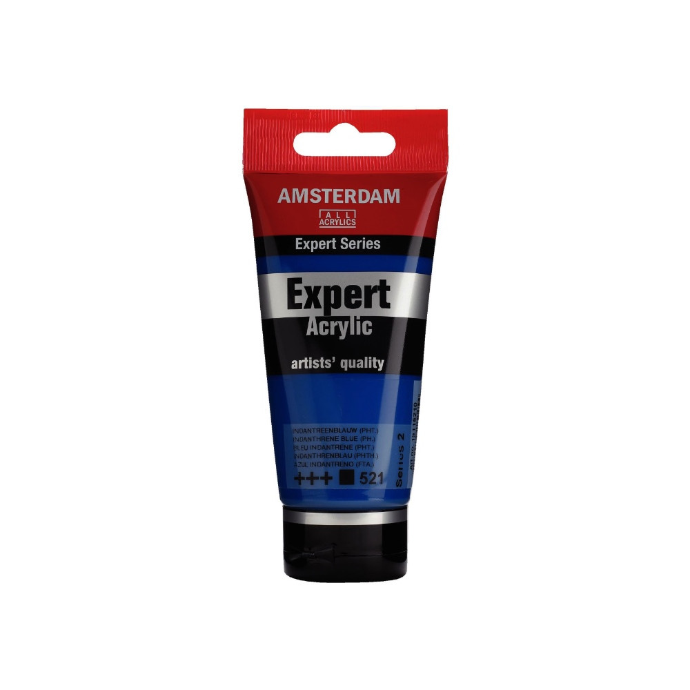 Farba akrylowa Expert - Amsterdam - 521, Indanthrene Blue, 75 ml