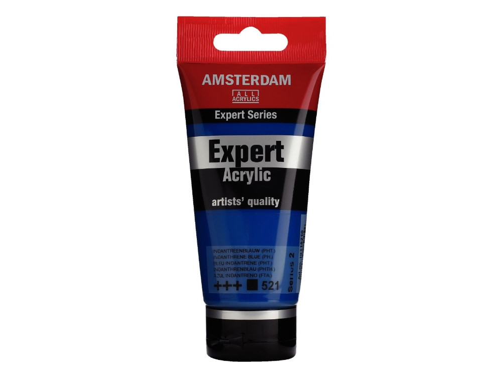 Farba akrylowa Expert - Amsterdam - 521, Indanthrene Blue, 75 ml