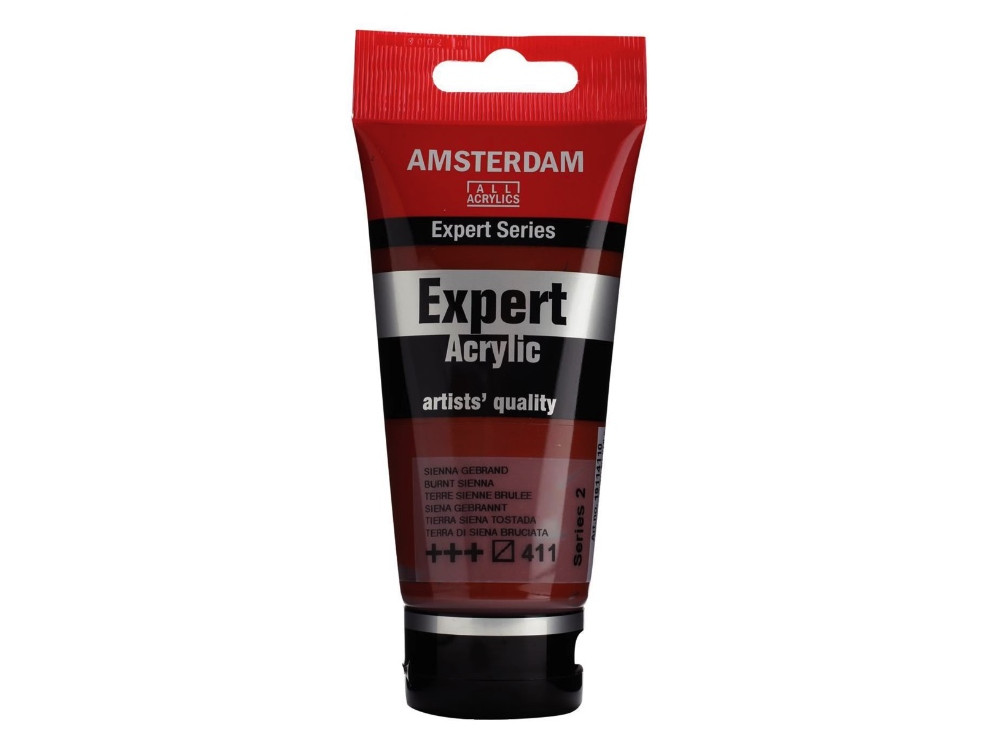 Farba akrylowa Expert - Amsterdam - 411, Burnt Sienna, 75 ml