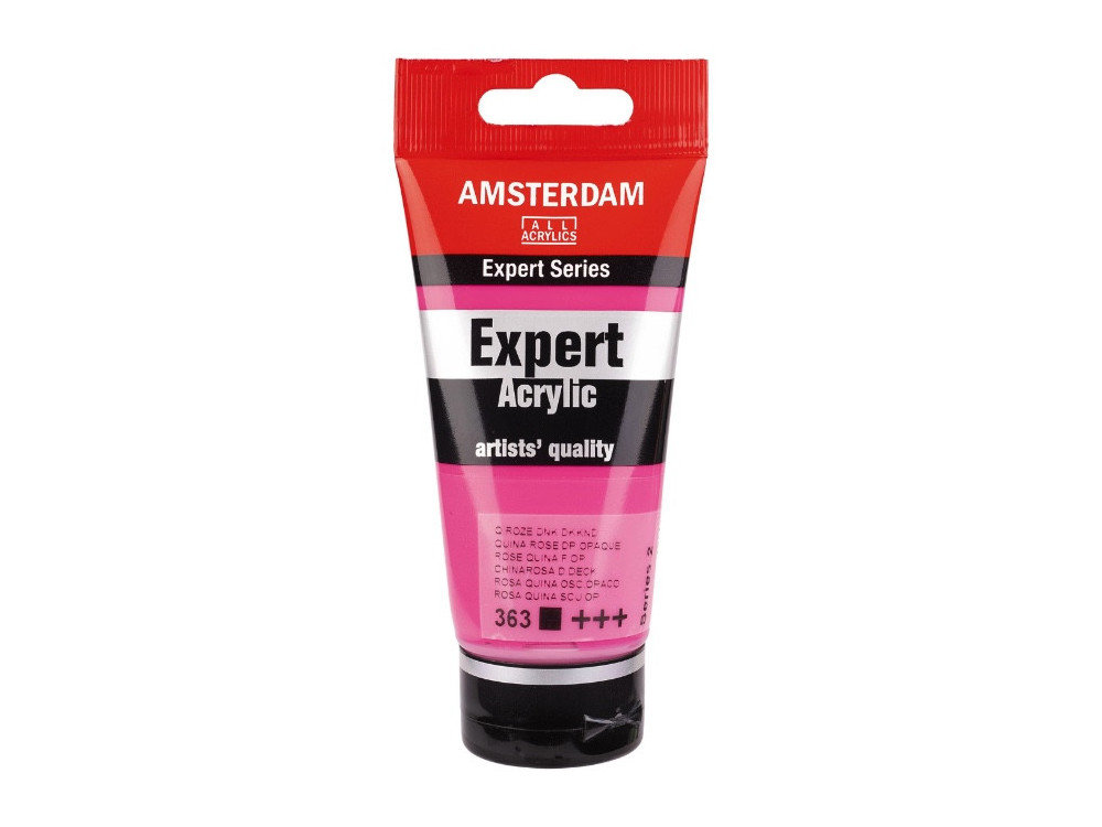 Farba akrylowa Expert - Amsterdam - 363, Quina Rose Deep Opaque, 75 ml
