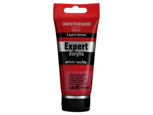 Farba akrylowa Expert - Amsterdam - 345, Pyrrole Red Deep, 75 ml