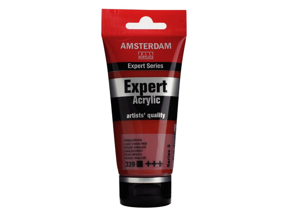 Farba akrylowa Expert - Amsterdam - 339, Light Oxide Red, 75 ml