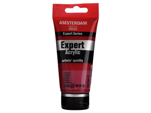 Expert acrylic paint - Amsterdam - 318, Carmine, 75 ml