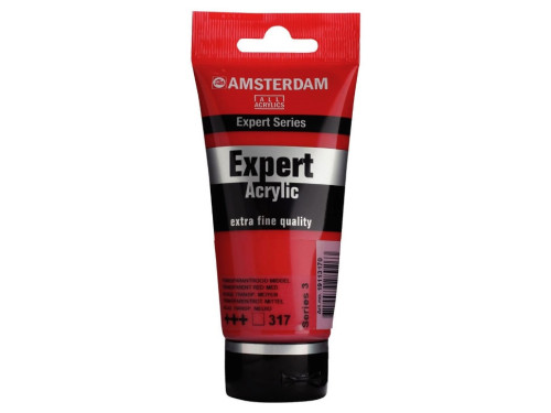 Farba akrylowa Expert - Amsterdam - 317, Transparent Red Medium, 75 ml