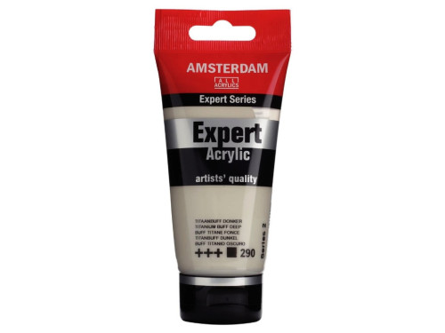 Farba akrylowa Expert - Amsterdam - 290, Titanium Buff Deep, 75 ml