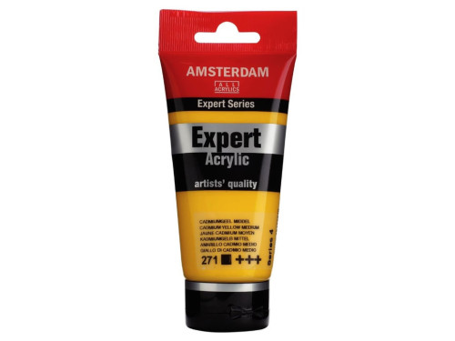 Farba akrylowa Expert - Amsterdam - 271, Cadmium Yellow Medium, 75 ml