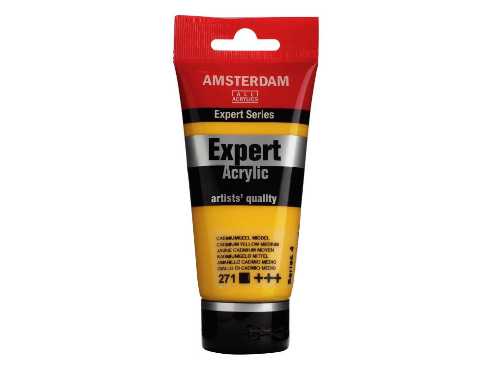 Expert acrylic paint - Amsterdam - 271, Cadmium Yellow Medium, 75 ml
