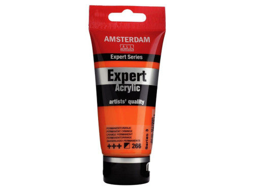 Farba akrylowa Expert - Amsterdam - 266, Permanent Orange, 75 ml